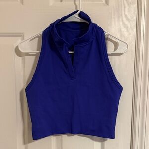 Athleta | Royal Blue Crop Top